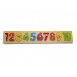 Wooden Number Puzzle