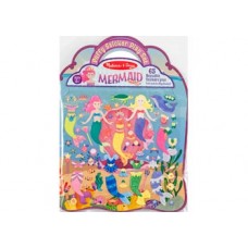  M&D - Reusable Puffy Sticker Play Set-Mermaid	