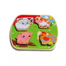 Buy Everearth Wooden Chunky Puzzles